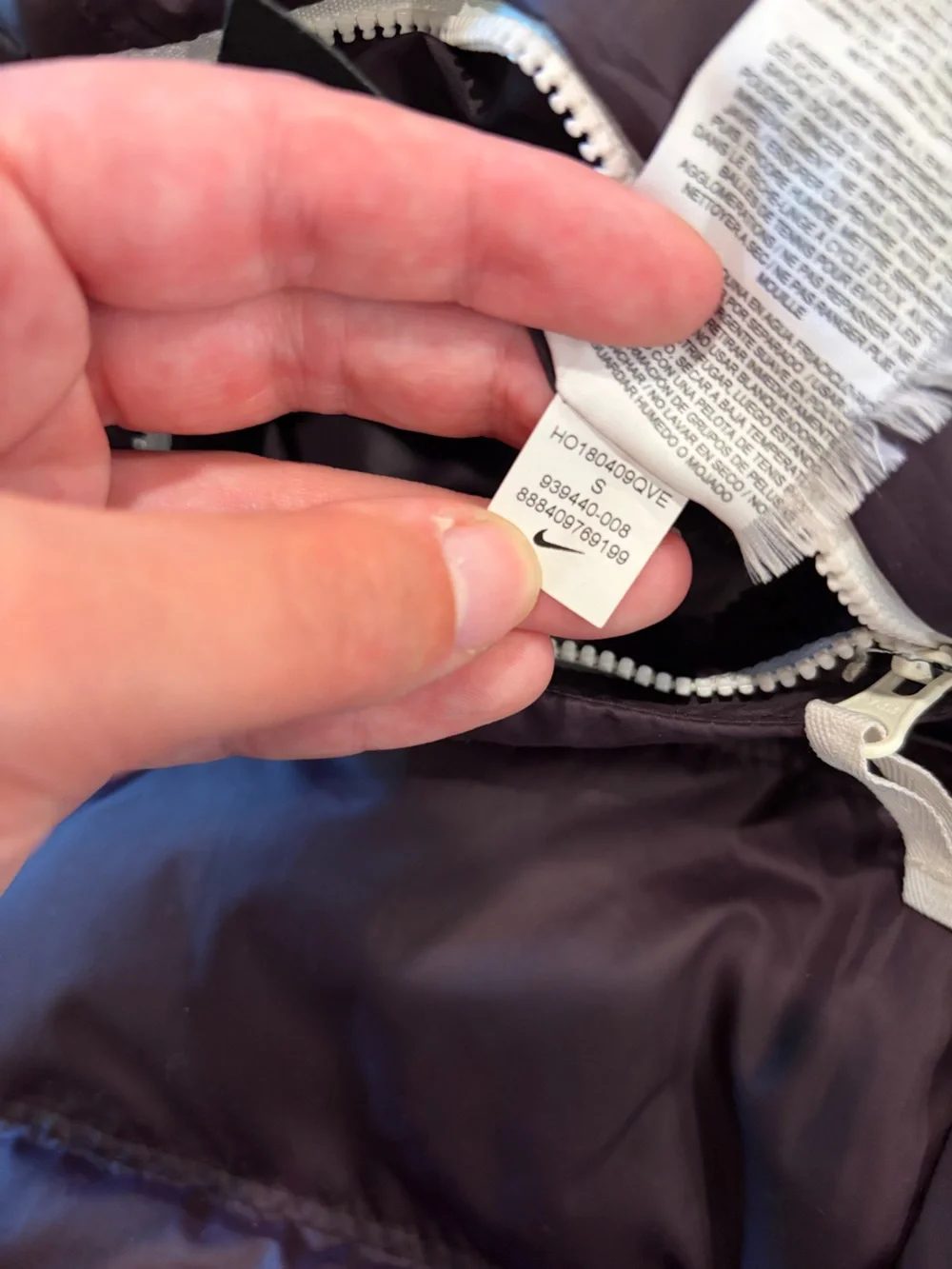 NIKE Sportswear Windrunner Reversible Down Fill Long Puffer Coat Jacket